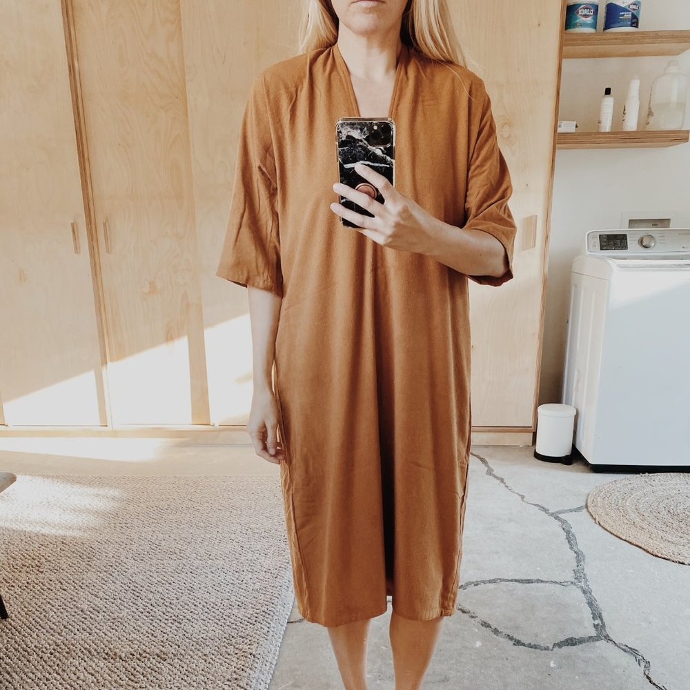 Miranda Bennett Studio Everyday Dress in Silk Noil
